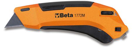 1772M BETA Safety Knife with Retractable Blade, Retractable, 170mm Blade Length