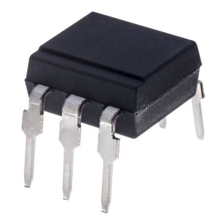 MOC3021 Isocom  AC Input Triac Output Optocoupler, Through Hole, 6-Pin DIP