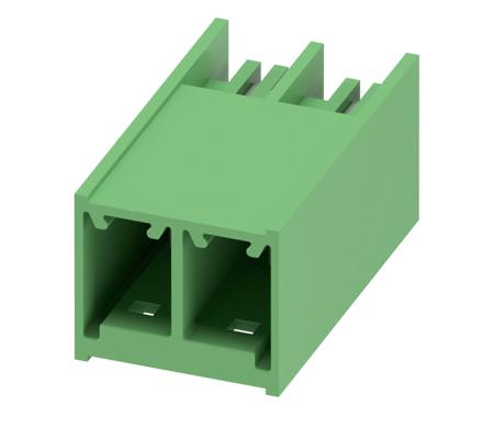 1054546 Phoenix Contact, 7.62mm Pitch, PC 6, 2 Way, Pluggable Terminal Block, Header, Plug-In,