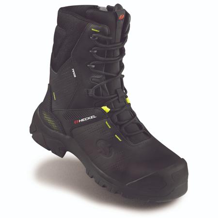 6767346 Heckel 67673 Black Non Metallic Toe Capped Unisex Safety Boots, UK 11, EU 46