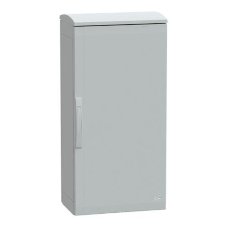 NSYPLAT1053G Schneider Electric Thalassa Series Fibreglass Reinforced Polyester Single-Door-Door Floor Standing Enclosure, Opaque