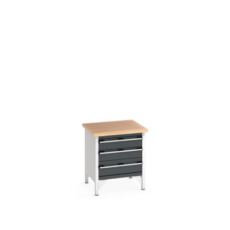 41002010-19V Bott 41002010.19V Sheet Steel Workbench, 840mm x 750mm x 750mm