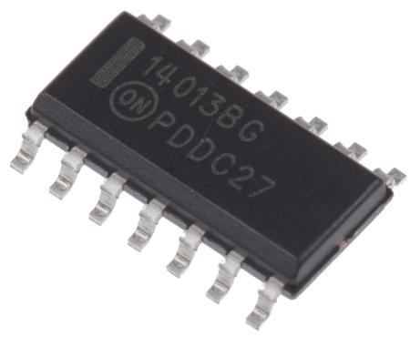 MC14013BDG onsemi  Dual D Type Flip Flop IC, 14-Pin SOIC