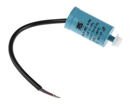 196-4725 RS Pro 1.5μF Polypropylene Capacitor PP 440V ac ±10% Tolerance Screw Mount MRP440 Series