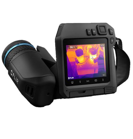 FLIR-T530-Dual-FOV-14-----24-- FLIR T530 Thermal Imaging Camera, -20 → +650 °C, 320 x 240pixel Detector Resolution