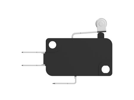 HCP16DTD5S04 TE Connectivity Short Roller Lever Snap Action Micro Switch, Quick Connect Terminal, 16A, SPDT