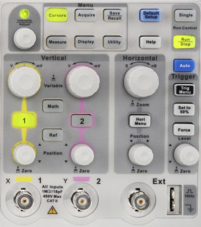 123-6616 RS PRO RSDS1000 Series RSDS1072CML+ Oscilloscope, Digital Storage, 2 Channels With UKAS Calibration, 70MHz