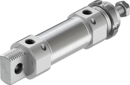 DSNU-40-40-PPV-A Festo Pneumatic Roundline Cylinder 40mm Bore, 40mm Stroke,  Series, Double Acting