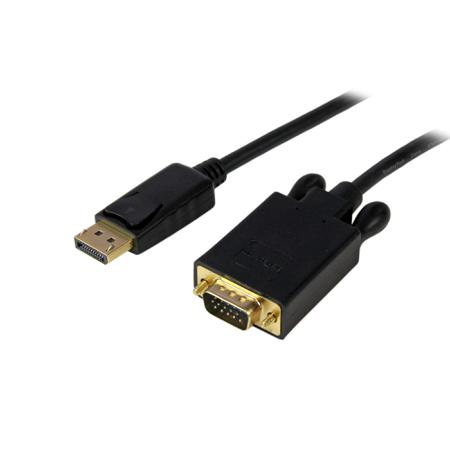 DP2VGAMM10B StarTech.com DisplayPort to VGA Adapter, 3m Length - 1980 x 1200 Maximum Resolution