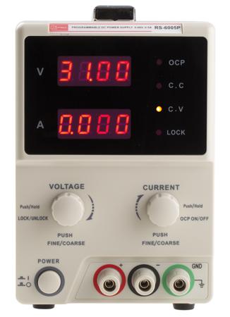 175-7365 RS PRO Digital Bench Power Supply, 0 → 60V, 0 → 5A, 1-Output, 300W
