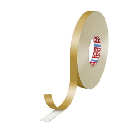 62935-00002-00 Tesa  White Double Sided Tape, 1mm Thick, 17 N/cm, PE Backing, 12mm x 50m