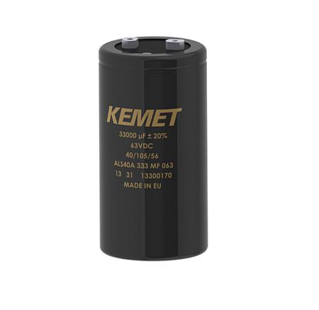 ALS80A184KF025 KEMET 0.18F Aluminium Electrolytic Capacitor 25V dc, Screw Terminal -