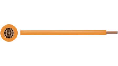 RND-475-00175 RND RND 475 Series Orange 0.5 mm² Hook Up Wire, 20 AWG, 100m, LSZH Insulation, RND 475-00175