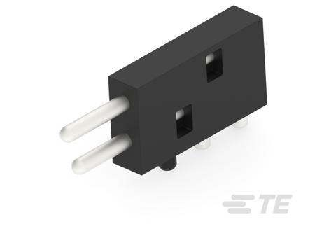 1-2367215-1 TE Connectivity, ICCON 6mm Pitch Power Backplane Power Connector, PIN, Right Angle, 1 Column, 1 Row, 2 Way, 2367