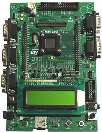 STM8/128-EVAL STMicroelectronics Evaluation Board Microcontroller Evaluation Board