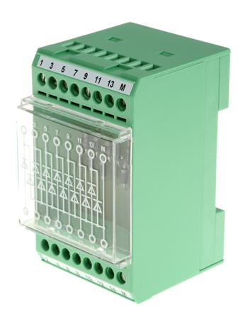 2950132 Phoenix Contact  EMG 45-DIO14M/LP Series Green, Screw Termination
