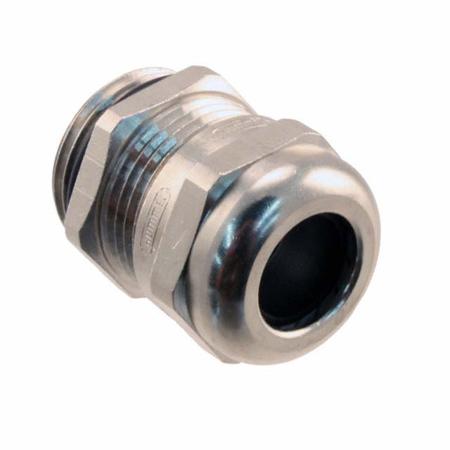 19000005082 HARTING Han CGM-M Series Metallic Metal Cable Gland, M20 Thread, 6mm min., 12mm max., IP68, IP69K