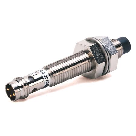 872C-D2NP8-P3 Allen Bradley Inductive Barrel Proximity Sensor, M8, 2 mm Detection
