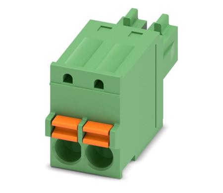 1939918 Phoenix Contact, 3.5mm Pitch, FK-MCP 1.5/ 2-ST-3.5, 2 Way, , Pluggable Terminal Block, Plug, Cable Mount, Spring Cage