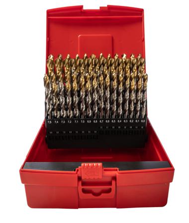 A095203 Dormer 41-Piece Jobber Drill Set for Multi-Material, 10mm Max, 6mm Min