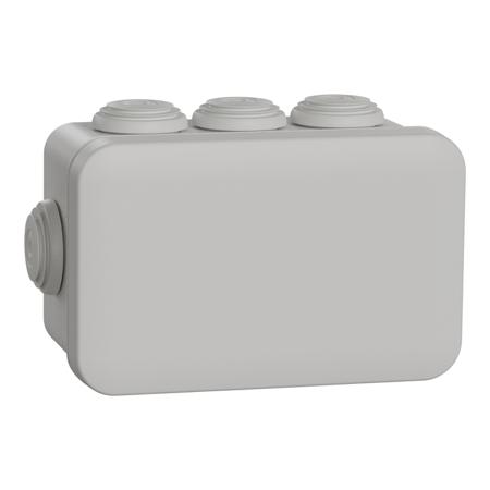 ENN05003 ABS IP55 Junction Box, 65 x 55 x 105mm, Grey