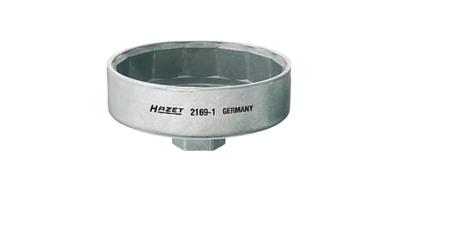 2169-1 HAZET 2196-1 Series Hexagon Oil Filter Wrench, 92 mm
