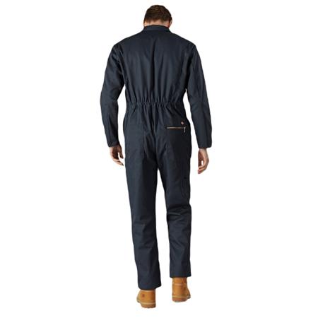DK0A867T0DN1 Dickies Dark Navy Reusable Coverall, L