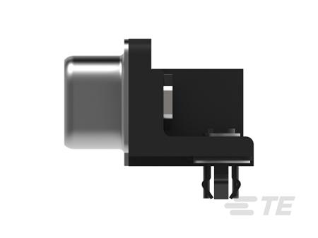 747840-4 TE Connectivity 9 Way Right Angle PCB D-sub Connector Plug, 2.74mm Pitch