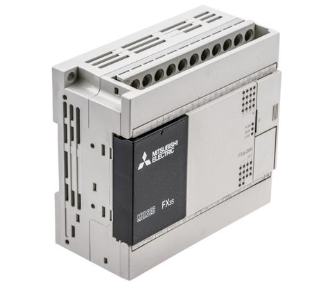 FX3S-30MR-DS Mitsubishi Electric FX3S Series PLC CPU for Use with FX3 Series, Relay Output, 16 (Sink/Source)-Input, Sink, Source