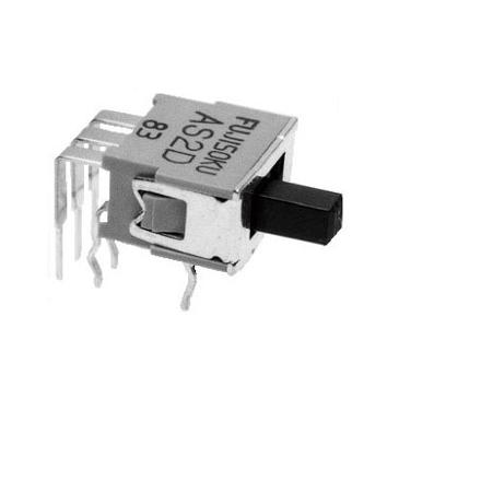 AS2D-5M-10-Z NIDEC COPAL ELECTRONICS GMBH PCB Slide Switch DPDT On-On 0.4 VA Slide