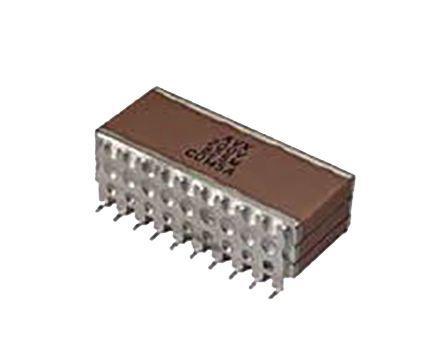 87106-089 EPCOS 22μF Multilayer Ceramic Capacitor MLCC 100V dc ±10% X7R Dielectric SM SMD, Max. Temp. +125°C