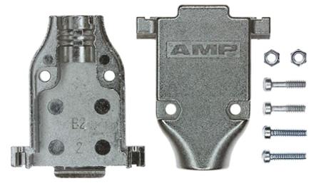 5745172-1 TE Connectivity AMPLIMITE Series Zinc Alloy D-sub Connector Backshell, 15 Way