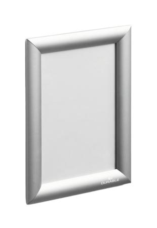 479523 Durable DURAPRINT Silver 148 x 210mm Smooth - rigid and glazed Information Frame, 240mm Height, 179mm Width