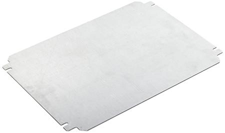 NSYMM23SB Schneider Electric PanelSeT Series Galvanised Steel Mounting Plate, 185mm H, 285mm W for Use with Spacial SBM Box