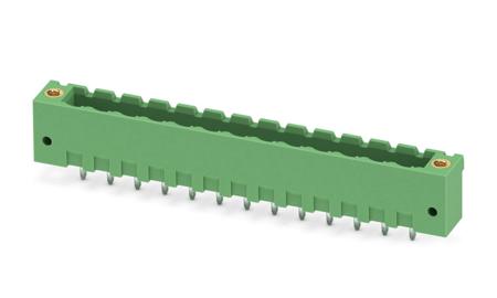 1777183 Phoenix Contact, 5.08mm Pitch, MSTBV 2.5/13-GF-5.08, 13 Way, Pluggable Terminal Block, Header, Solder Termination,