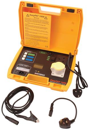 MAREPAT1600 Martindale EPAT1600 PAT Tester, Class I, Class II, Class IT Test Type With RS Calibration
