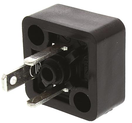 933110100-GSSNA-200 Hirschmann, GSSNA 2P+E DIN 43650 C, Male Solenoid Valve Connector, 250 V ac/dc Voltage