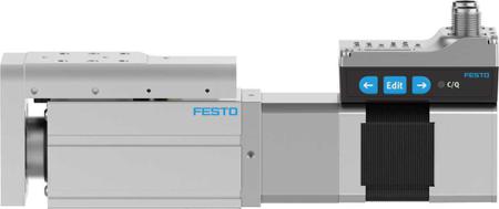 EGSS-BS-KF-45-25-10P-ST-M-H1-PLK-AA Festo Linear Actuator EGSS Series, 24V dc, 25mm stroke