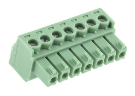 1803620 Phoenix Contact, 3.81mm Pitch, MC 1.5/ 7-ST-3.81, 7 Way, , Pluggable Terminal Block, Plug, Cable Mount, Screw