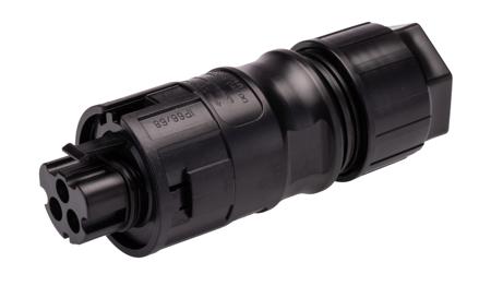 1014498 Phoenix Contact PRC 3-FC-MS6 8-21 Series, Male, Cable Mount Solar Connector, Cable CSA, 1.5 → 6mm², Rated At
