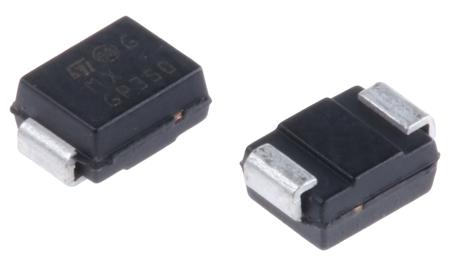 SM6T39CA STMicroelectronics , Bi-Directional TVS Diode, 600W, 2-Pin DO-214AA