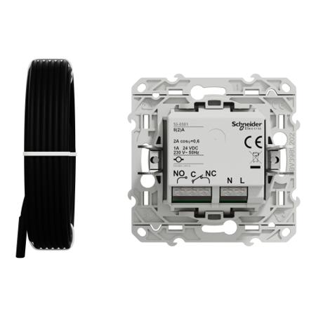 S520507 Schneider Electric White, 1 Gang, Odace