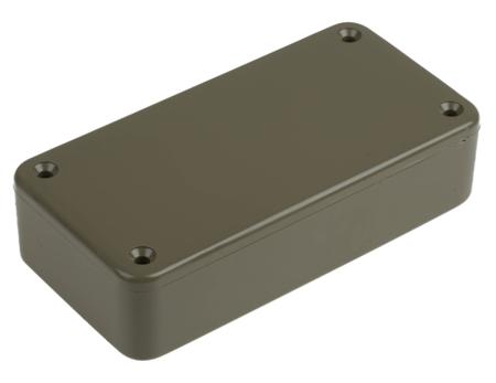 195-9108 RS PRO Grey ABS General Purpose Enclosure, IP54, Grey Lid, 100 x 50 x 25mm