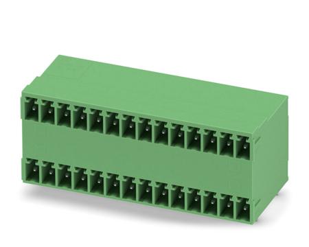 1843198 Phoenix Contact, 3.81mm Pitch, MCD 1.5/14-G1-3.81, 14 Way, Pluggable Terminal Block, Header, Solder Termination,