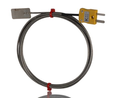 268-4483 RS PRO Type K Leaf Thermocouple 2m Length, 13mm Diameter, -50°C → +350°C