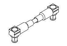 89761-6133 Molex 89761 Series Male MCX to Male MCX, 152.4 mm 50 Ω