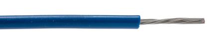 217-339 RS PRO Dark Blue Hook Up Wire, 18 AWG, 16/0.26, 100m, PVC Insulation