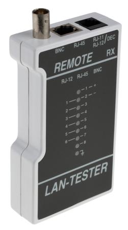 233-8919 RS Pro Video, Data & Voice Wiring Tester of Cable Continuity, Miswire, Open Circuit, Short Circuit