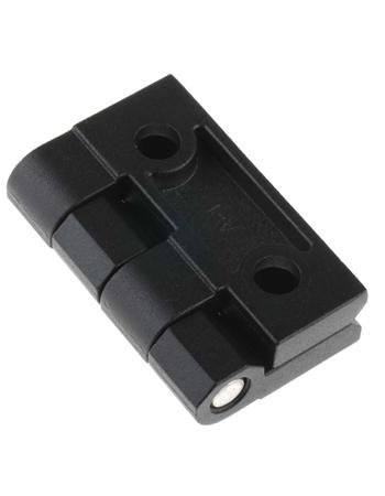 136-3617 RS Pro Black Powder Coated Zinc Alloy Hinge Right-Handed Screw, 60mm x 60mm x 15mm