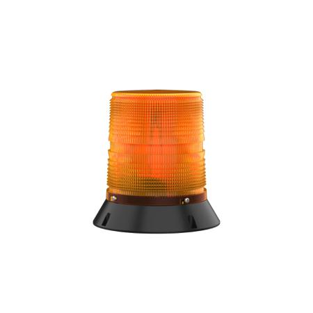 21007804601 Pfannenberg PMF 2015-SIL Series Amber Flashing Beacon, 24 V dc, Direct Mount / Bracket Mount, Xenon Bulb, IP55